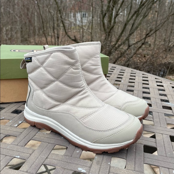 KEEN Terradora II Ankle Pull-On 8.5  Women's Outdoor Waterproof  Taupe Boot New - Picture 4 of 10